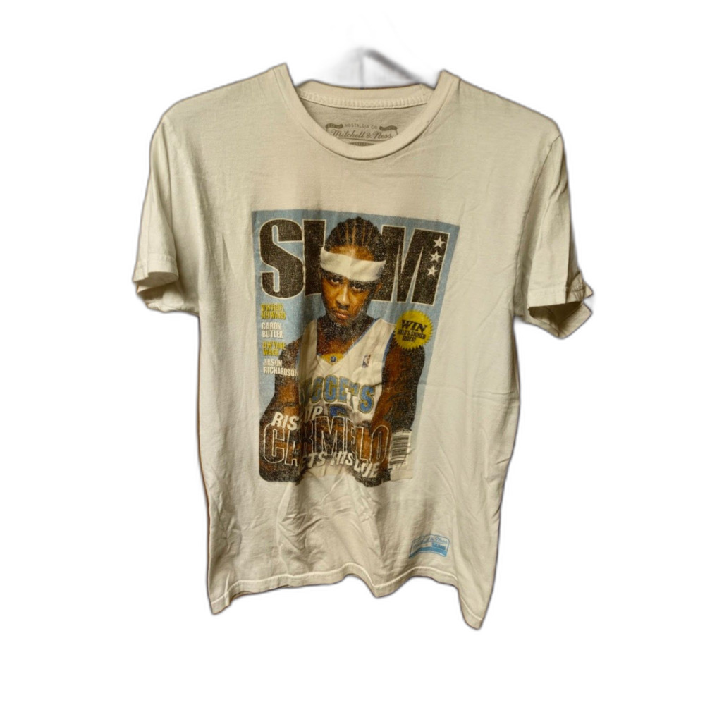 Mitchell & Ness NBA Carmelo Anthony slam magazine t-shirt size M